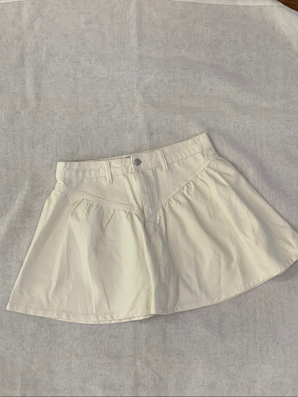 ASOS White Mini Skirt
